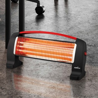 Radiateur électrique à quartz 3 éléments Edipo (1200W)