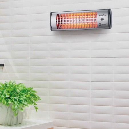 Radiateur électrique à quartz 2 éléments Tioman (1200W)