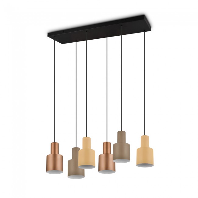 Lámpe a suspension Agudo (6 Lumieres)