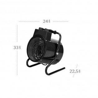 Chauffage industriel Zenon IP24 (3000W)