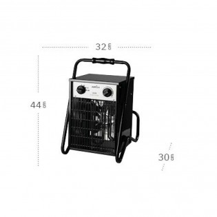 Chauffage industriel Simeon IP24 (3000W)
