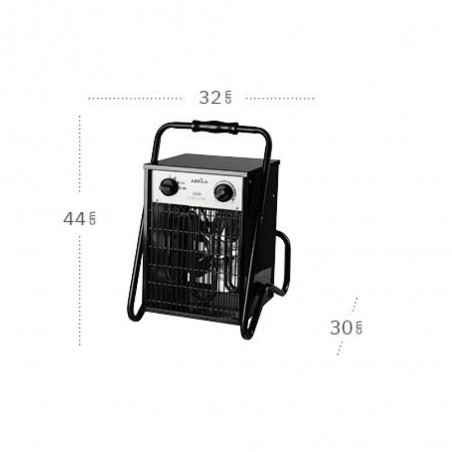 Chauffage industriel Simeon IP24 (3000W)