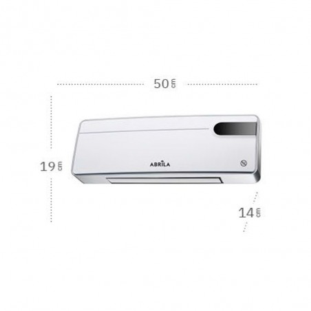 Split céramique PTC avec contrôle Invierno (2000W)