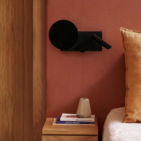 Applique LED avec lecteur Klee Droit (10+3W)