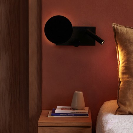 Applique LED avec lecteur Klee Droit (10+3W)