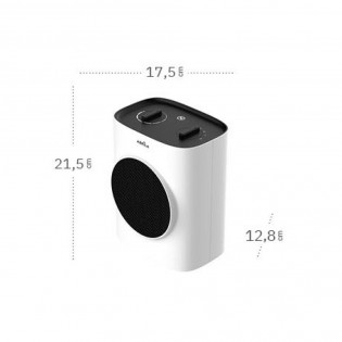 Chauffage céramique 2 puissances Chipre (1500W)