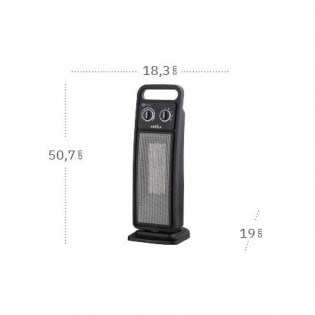 Chauffage céramique oscillant vertical Brasil (2000W)