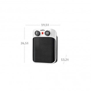 Chauffage céramique 2 puissances Libia (1800W)