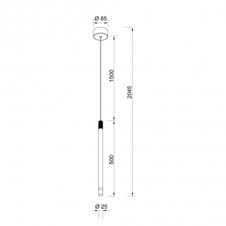 Lámpara colgante LED Moana  (7W)