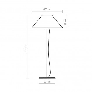 Lampadaire Clásica