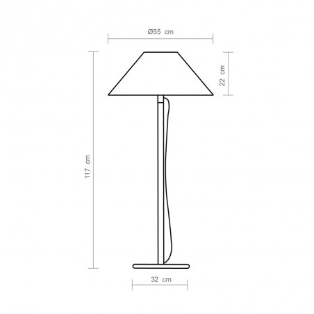 Lampadaire Clásica