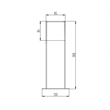 Balise extérieure Led Hudson (3.5W)