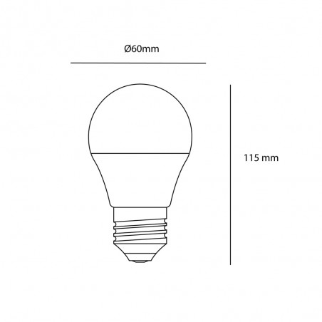 Ampoule LED E27 A60 (5W)
