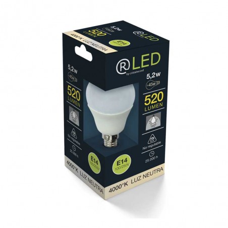 Ampoule LED E14 G45 (5.2W)