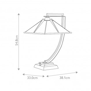 Lampe á poser Pomeroy Tiffany