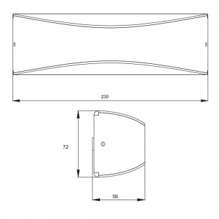 Applique d'extérieur LED Konda (9W)