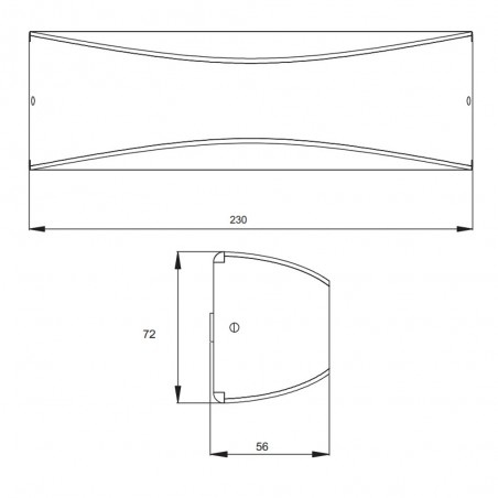 Applique d'extérieur LED Konda (9W)
