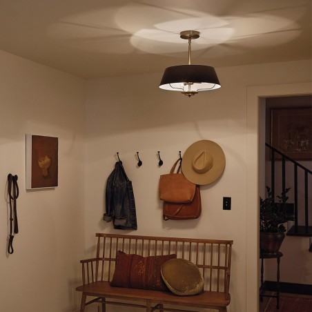 Lampe de plafond Luella (3 lumieres)