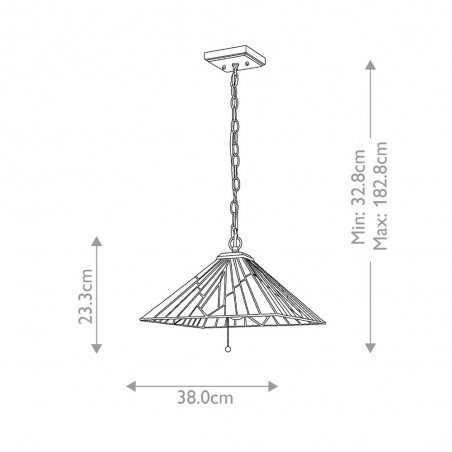 Lampe de plafond Alderley