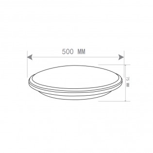 Plafónnier LED Limbus (34W)