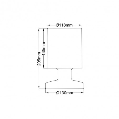 Lampe d'extérieur LED Lora (1.5W)