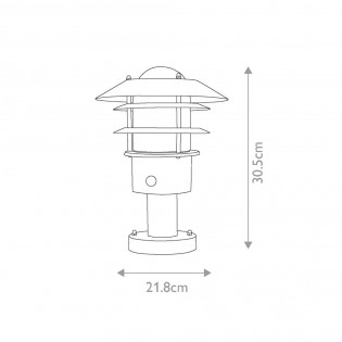 Pedestal pour exterieur Helsingor PIR