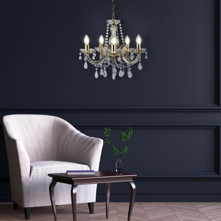Lustre Marie Therese II (5 lumieres)