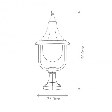 Pedestal pour exterieur Shannon