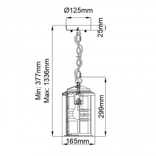 Lampe de plafond d'exterieur Beacon