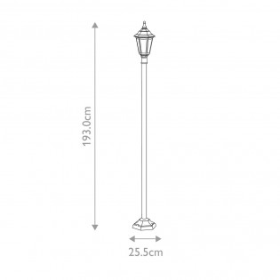 Lampadaire d'exterieur Kinsale