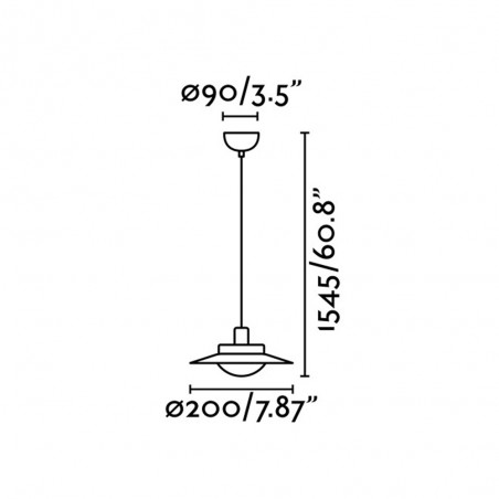 Lampe de suspension Side