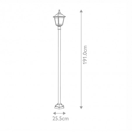 Lampadaire de exterieur Kerry