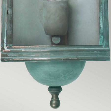 Applique Murale de exterieur Downing Verdigris