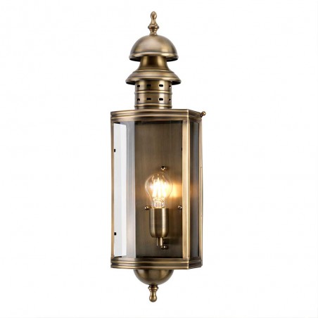 Applique Murale de exterieur Downing Laiton