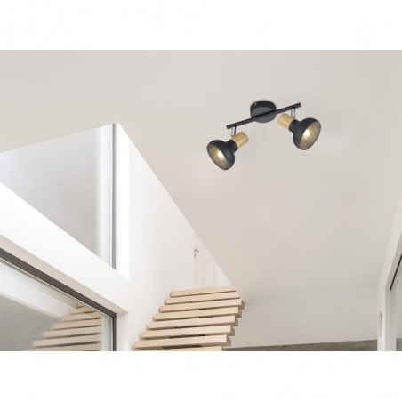 Regletté de plafond Latika (2 lumieres)