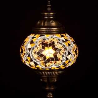 Lámpara Turca Buro15 (amarillo)
