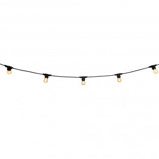 Guirlande extérieure E27 5.7M IP54 (10 lumieres)