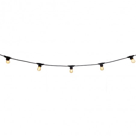 Guirlande extérieure E27 5.7M IP54 (10 lumieres)