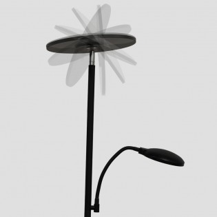 Lampadaire LED Vinet CCT Dim (30W+6W)
