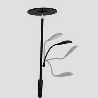 Lampadaire LED Vinet CCT Dim (30W+6W)