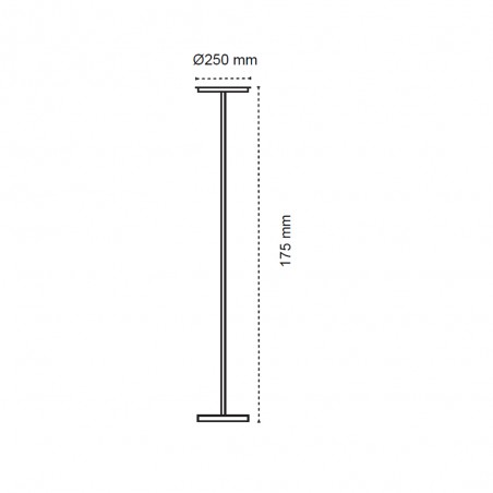Lampadaire LED Denzel CCT Dim (24W)