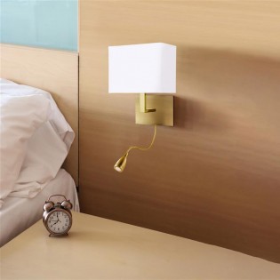 Applique murale avec lecteur LED Hotel (1W)
