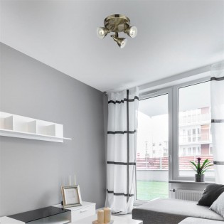 Plafonnier Focus (3 lumières)