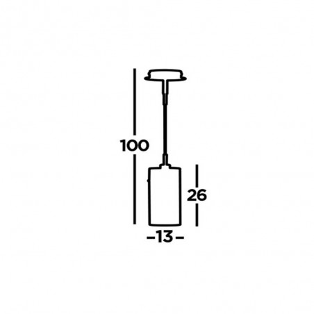 Lampe a suspension Duo II
