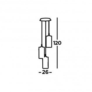 Lampe a suspension Duo (3 lumières)