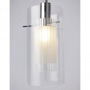 Lampe a suspension Duo 3 lumières en ligne