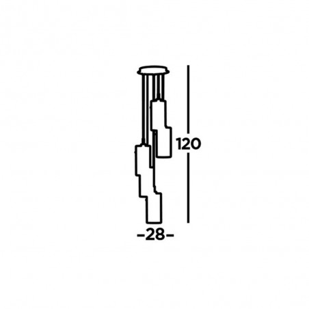 Lampe a suspension Duo 5 (lumières)