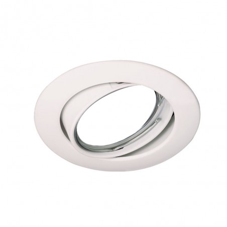 Spot encastrable BASIC rond blanc