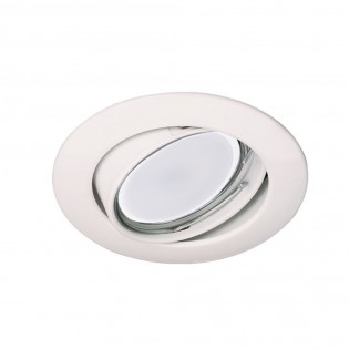 Spot encastrable BASIC rond blanc