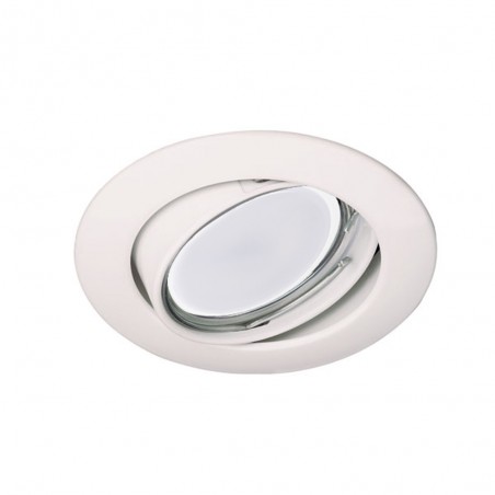 Spot encastrable BASIC rond blanc